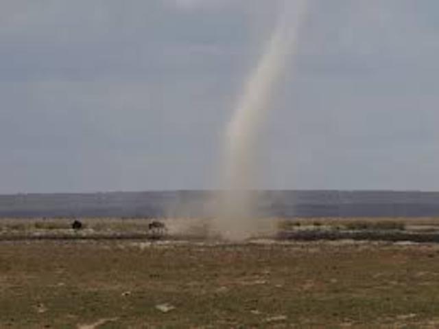 yo ver un tornado
