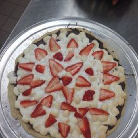 dessert pizza