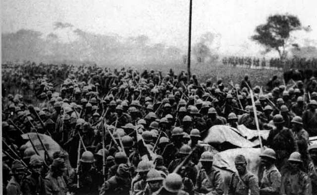 Japanese Army destroyed Nanjing