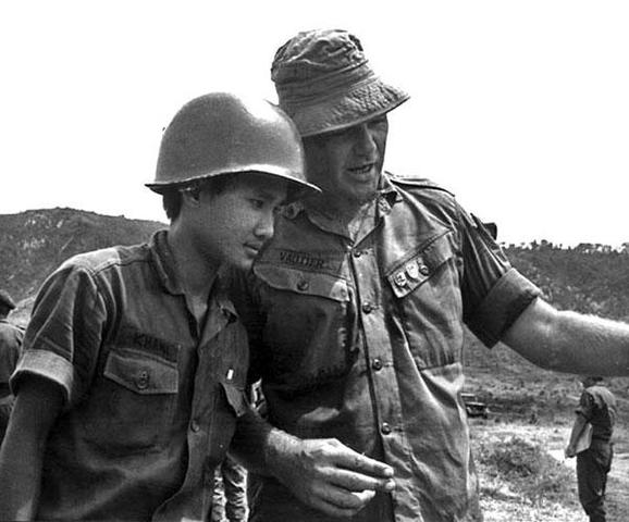 United States helps train South Vietnam Troops
