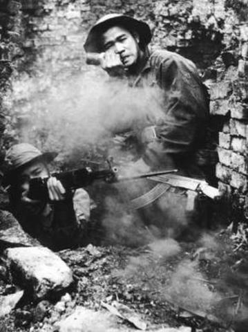 The North Communist enter South Vietnam