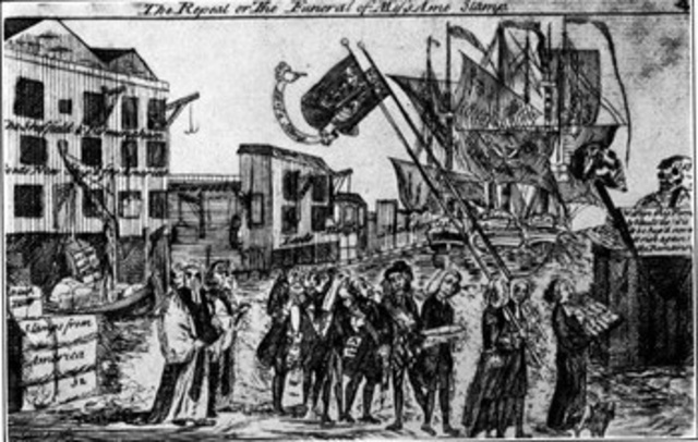 The stamp act