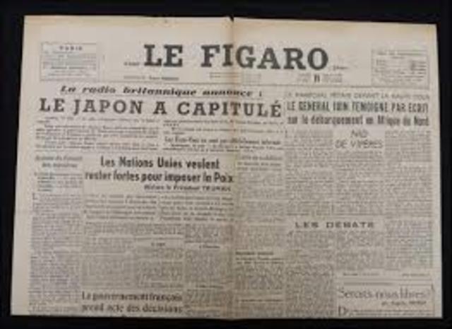 Les Japonais capitulent