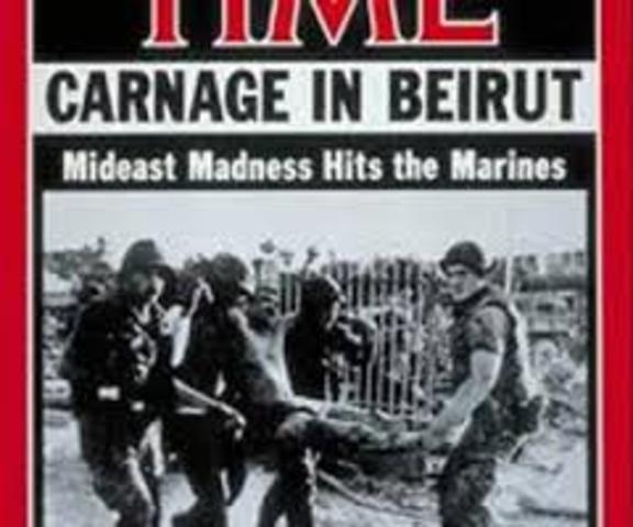 Suicide Truck Bomber Kills 241 in Beirut