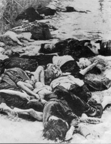 Vietnamese civilians murdered by American Troops