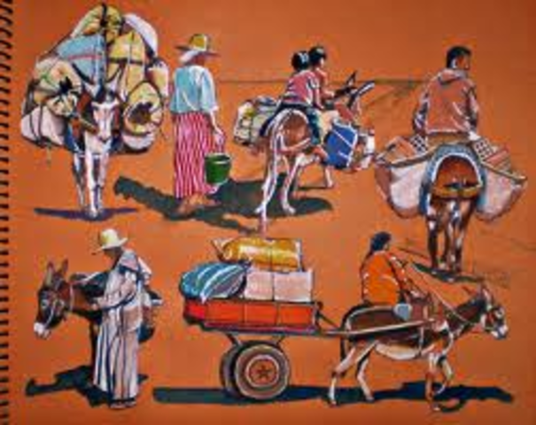 LLegada del papel a país vecino