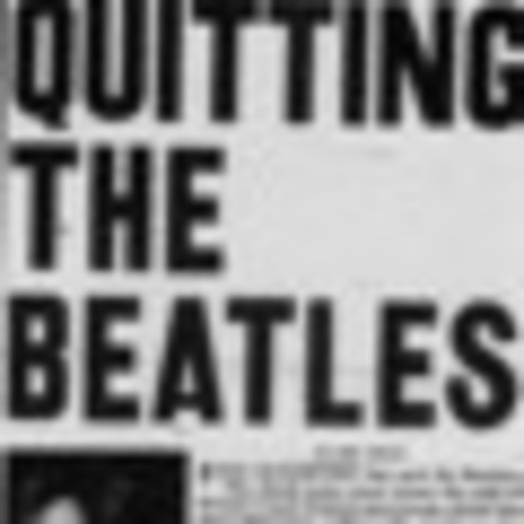 The Beatles Breaking Up