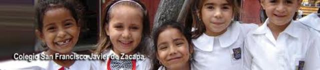 Me gradué de tercero básico en el colegio San Francisco Javier de Zacapa.