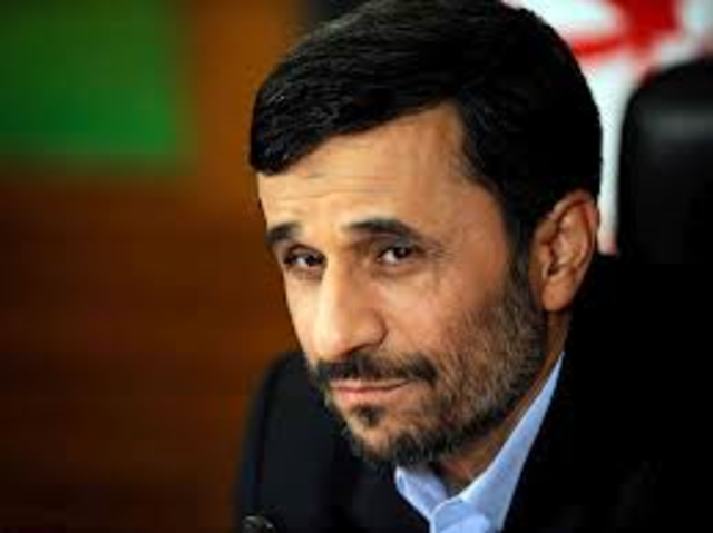 Iranian president Mahmoud Ahmadinejad won a second term despite widespet protest and accusations of fraud