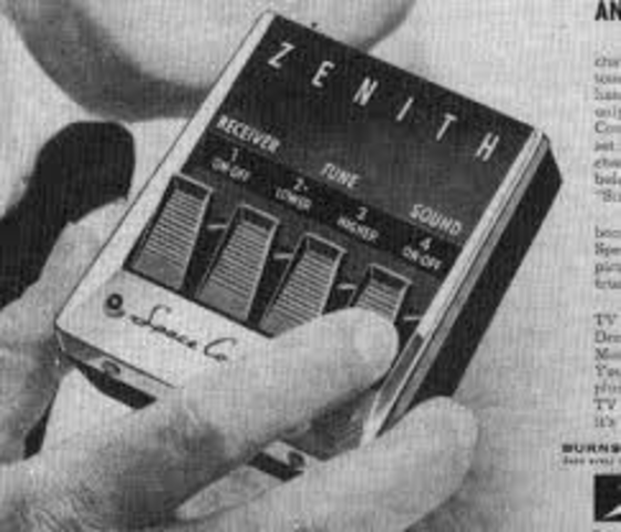 TV remote control invented