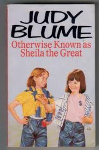 judy Blume otherwise knowen as shelia the great