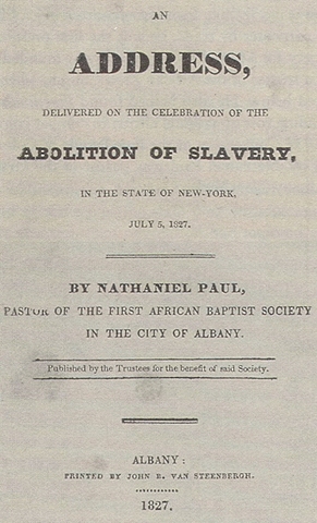 New York Abolishes Slavery