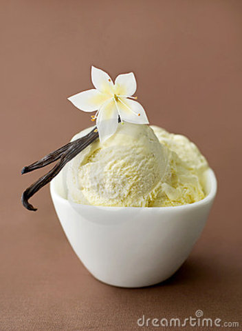 Comí helado por abuelo.