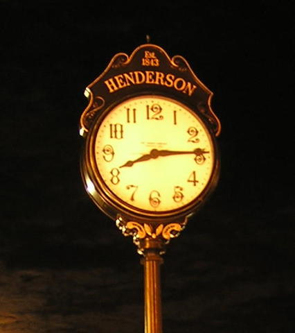 Me mudé a Henderson.