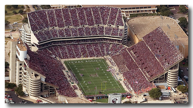 Yo asistí un A&M partido por primero vez