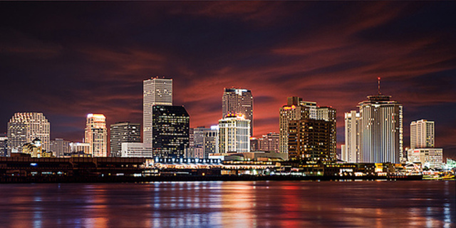 Visté New Orleans con mi familia.