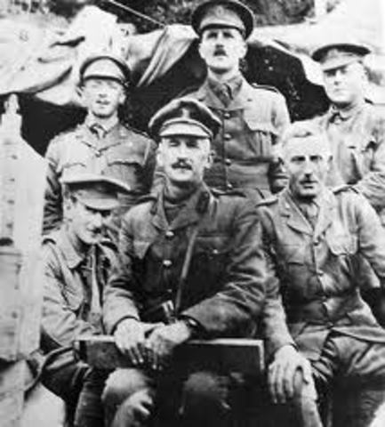 Allied troops landed in Gallipoli