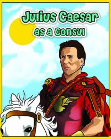 Caesar is elected consul