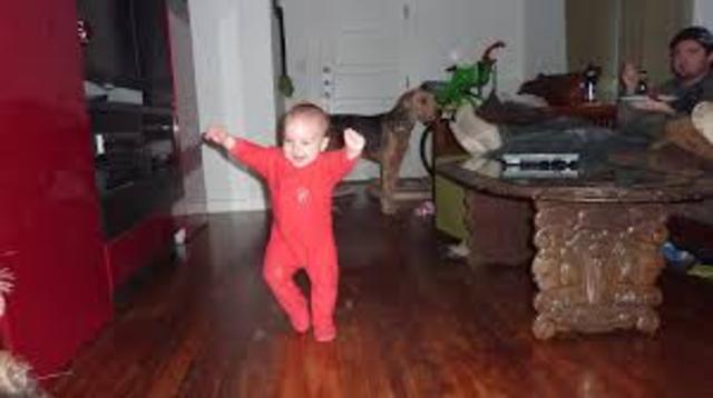 the first time i started to walk