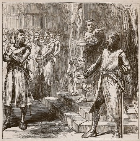 Barons took up arms against King John, Capture London