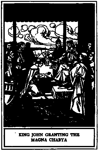 Barons, in full armor, took King John by surprise at Windsor and he agreed to a meeting at Runnymede