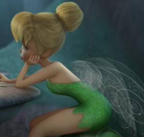 Tinkerbell Home sick