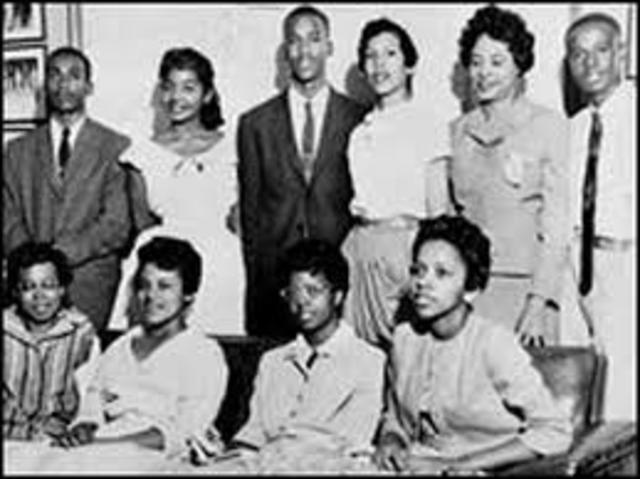 The "Little Rock Nine"
