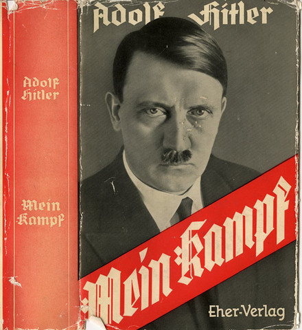 Hitler's book "Mein Kampf" published