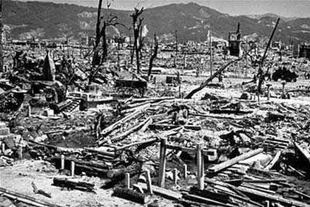 Atomic Bomb Dropped on Hiroshima