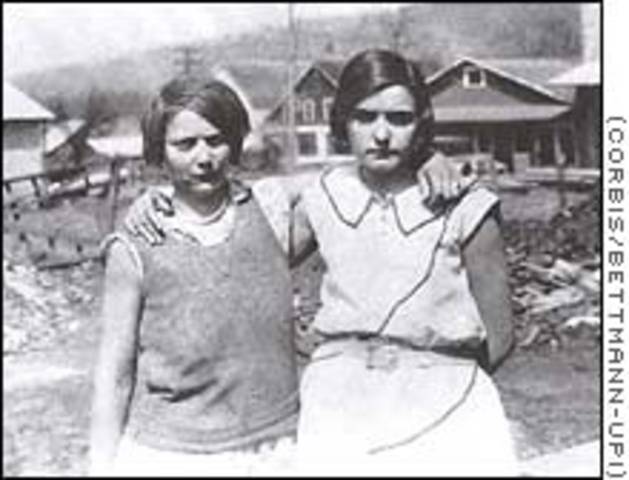 Ruby Bates appears as a witness denying any rape that was said to have taken place