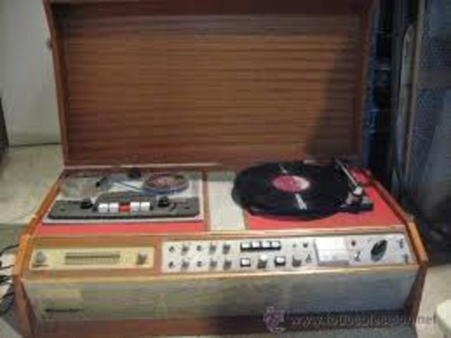 Grabacion y Reproduccion electrica de los 70´¨ ( Magnetofono Tocadisco )