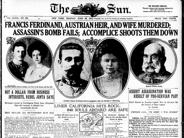 Franz Ferdinand Assassinated!