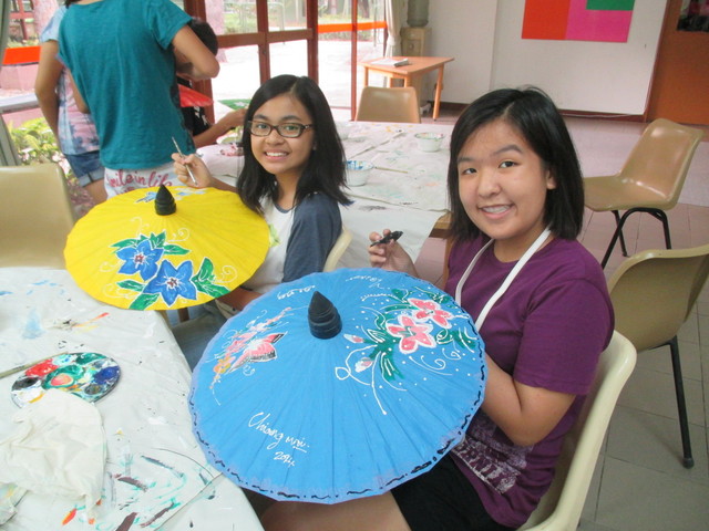 Umbrella's and Lanterns
