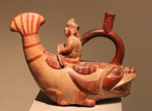 peruvian mochica stirrup bottles