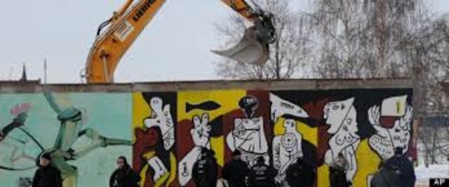 Removal of Berlin wall