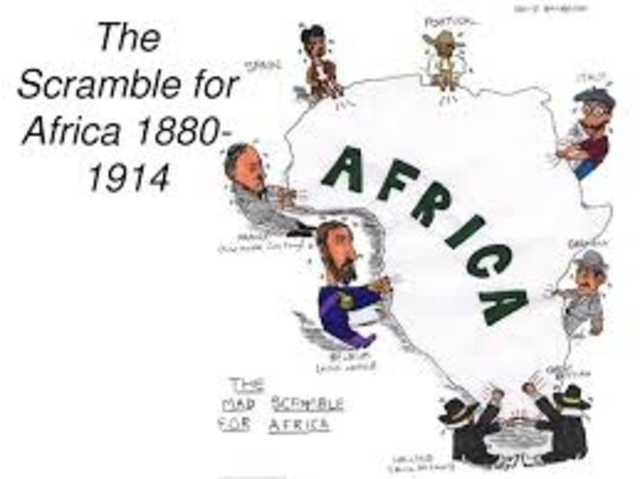 Berlin conference and the scramble of africa.