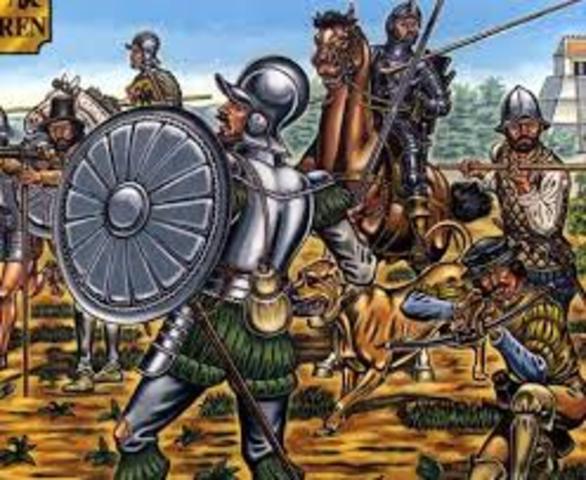 Spanish Conquistadors capture Toldeo