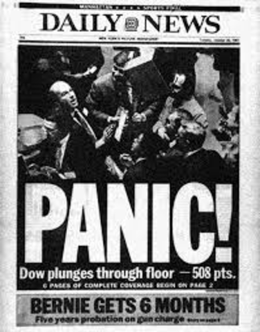 Black monday 87 market crash