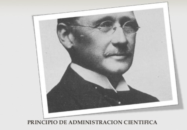 Principio de la administración científica