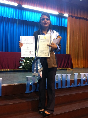 Graducación de Bachiller en Ciencias y Letras con Honores