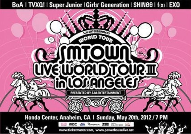 SMTown Live '10 World Tour in Los Angeles