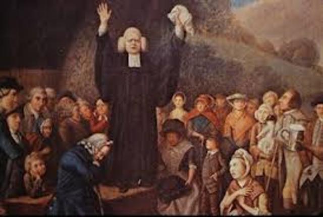 Great Awakening; George Whitefield’s two-year American tour