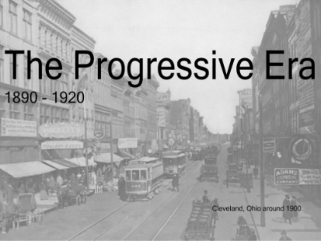 Progressivism Era