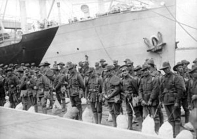 AIF joins the fight at the Western Front