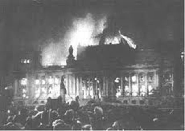 Η πυρκαγιά στο Ράιχσταγκ και οι συνέπειές της