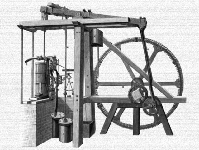 THE STEAM ENGINE: James Watt