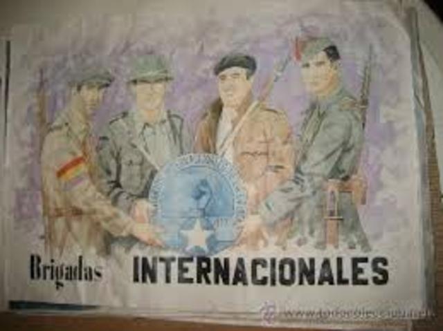 Entrada de les Brígadas Internacionals