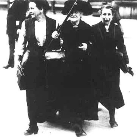 primera celebración del Día Internacional de la Mujer Trabajadora