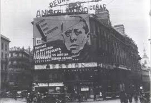 Entrada de ministres de la CEDA al Govern Lerroux.