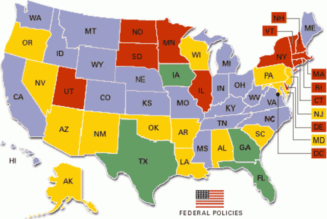Complete coverage of all 50 states
